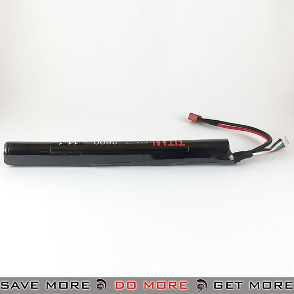 Titan Power Airsoft 11.1v 2600mah Li-ion Deans Stick Battery - 1044