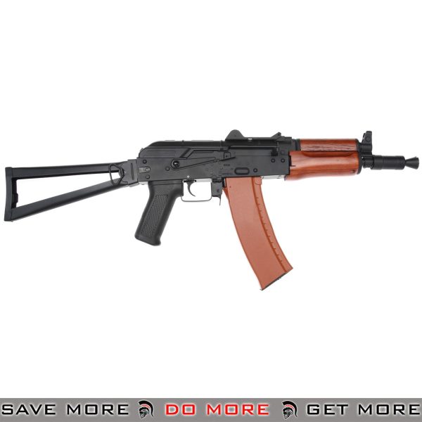 CYMA CM035A Full Metal AKS-74U  AK-74 Airsoft AEG Rifle - Real Wood