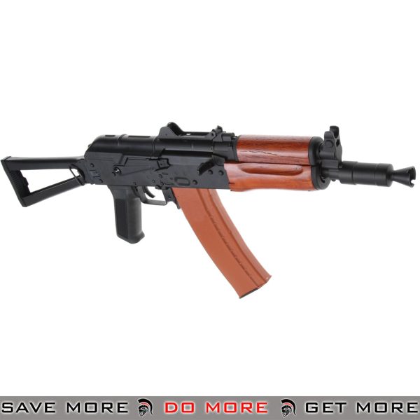 CYMA CM035A Full Metal AKS-74U  AK-74 Airsoft AEG Rifle - Real Wood