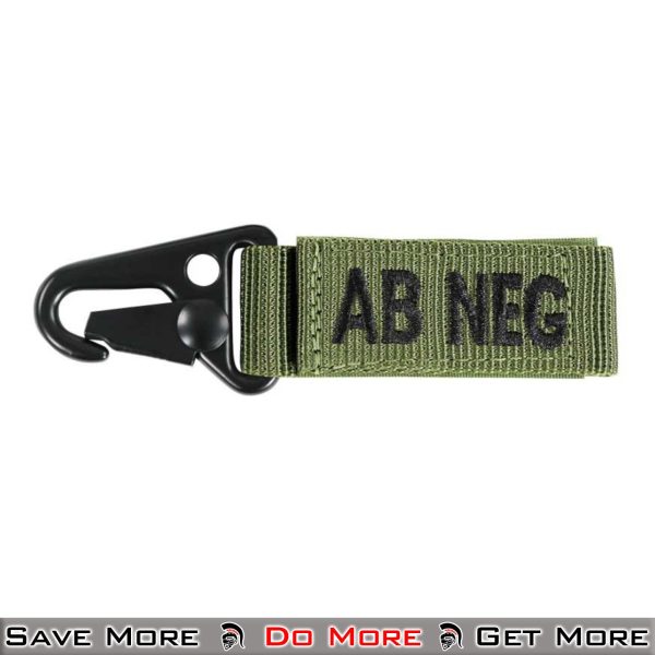 Condor Blood Type Key Chain ( 4 Pcs / Pack ) - ModernAirsoft