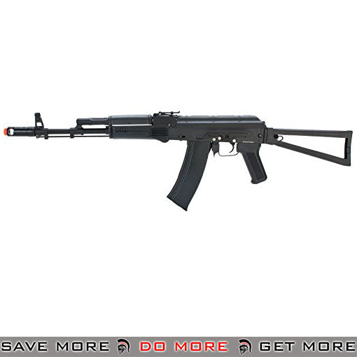 New Version Full Metal CYMA  Kalash AK-74 Airsoft AEG Rifle w Side Folding Stock black