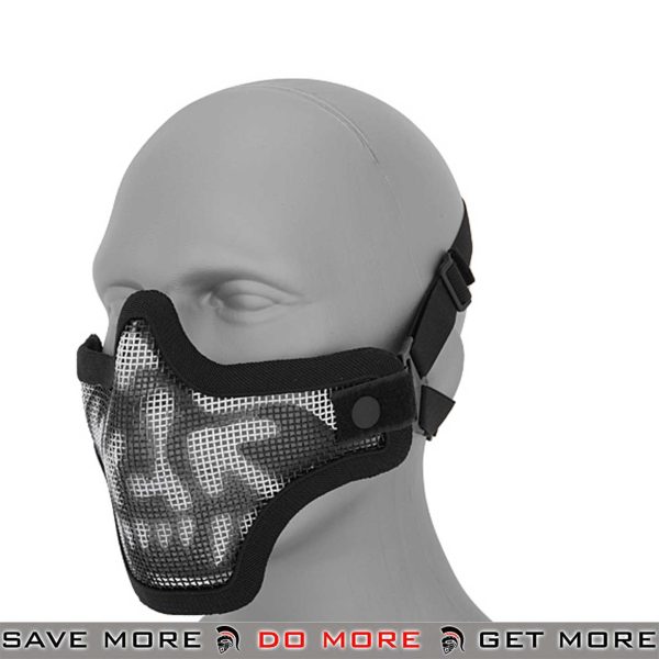 LT Steel Mesh Adjustable Lower Airsoft Face Mask