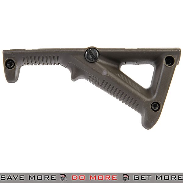 Lancer Tactical Compact Polymer Airsoft Angled Picatinny Foregrip - AC-362G