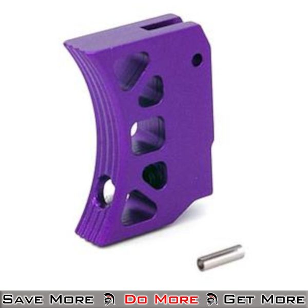 Aluminum Trigger for Tokyo Marui Hicapa J L Purple