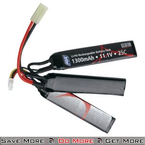 ASG 11.1V LIPO 1300 mAh High Performance