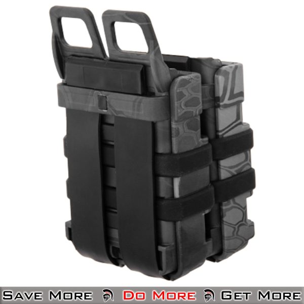 Ama M4/M16 Dual Magazine Pouch - MOLLE Airsoft Pouches Back