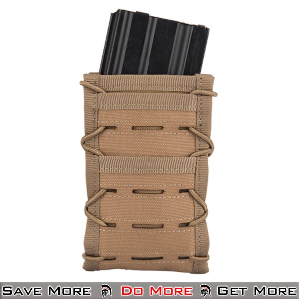 AMA Single M4 MOLLE Tactical Airsoft Magazine Pouch Front View