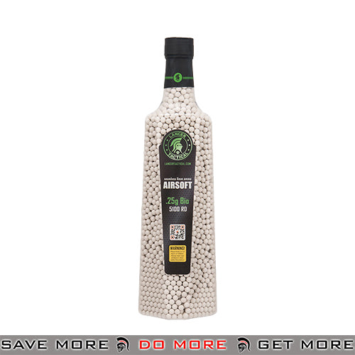 Lancer Tactical 5100 rds 0.25g Biodegradable BBs CA-125BIO - White BBs, Batteries, Gas- ModernAirsoft.com