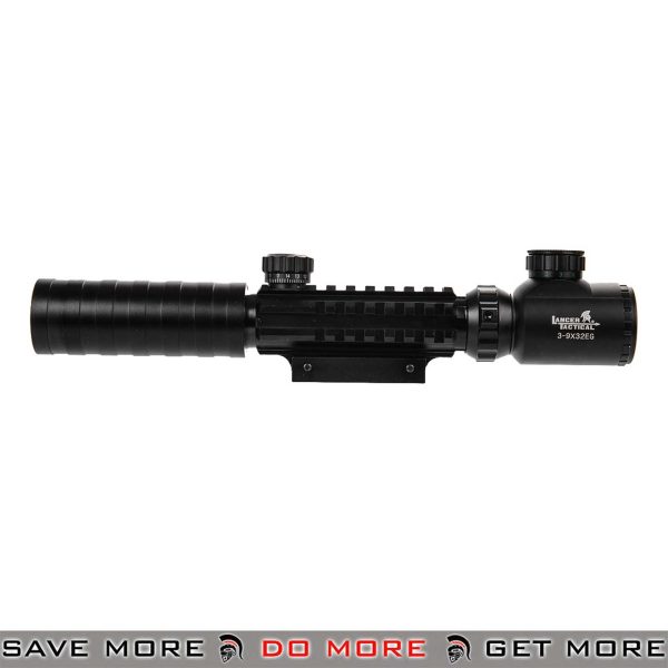 LT Airsoft 3-9x32mm Red/Green Illuminated Scope