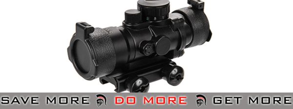 Lancer Tactical Mini 3.5x 30mm RGB Sight Red Dot Sights- ModernAirsoft.com