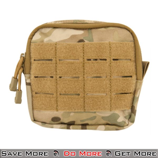 Lancer Tactical Enclosed Laser Cut M4 EMT Utility Pouch Camo Front