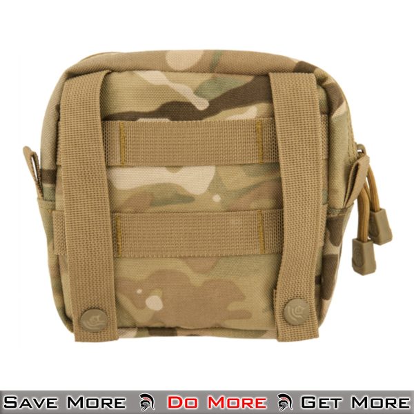 Lancer Tactical Enclosed Laser Cut M4 EMT Utility Pouch Camo Back