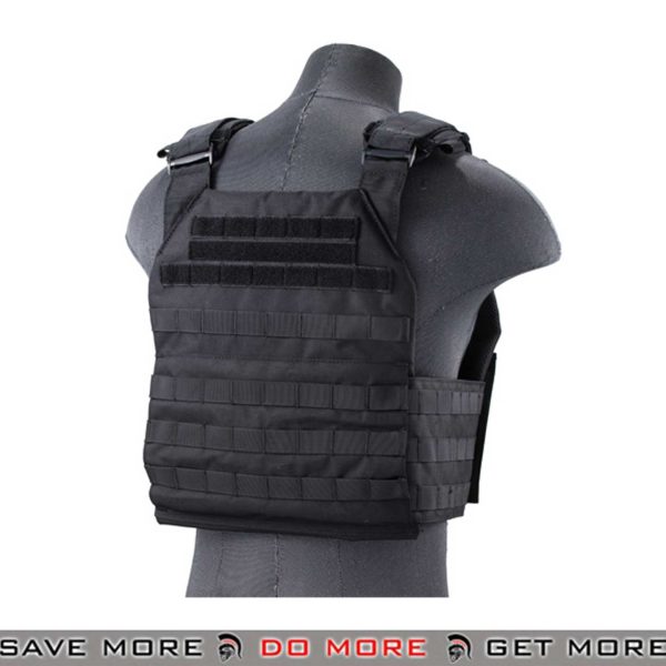 Lancer Tactical APC Style Airsoft Vest Tactical MOLLE Plate Carrier with Detachable Buckles