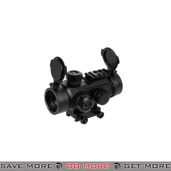 Lancer Tactical 1x Red & Green Dot Sight - Black Red Dot Sights- ModernAirsoft.com