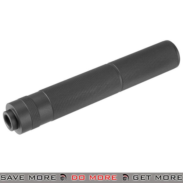 Lancer Tactical 14mm CCW Aluminum Knurled Airsoft Mock Suppressor 195mm - CA-SS010