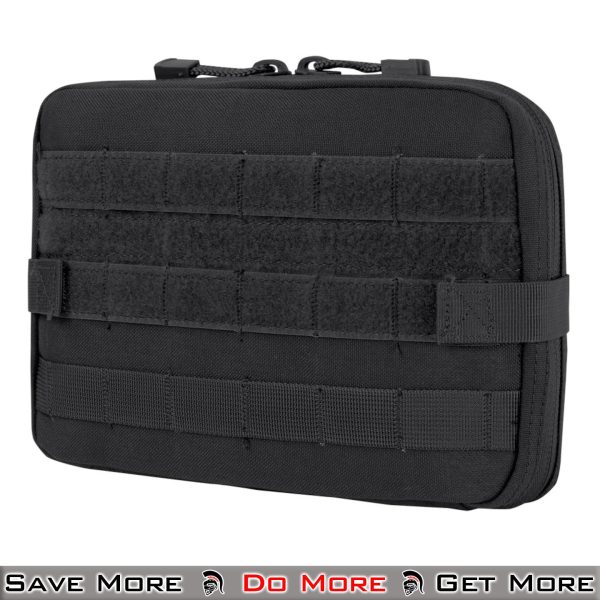 Condor T&T Pouch Black MOLLE Tactical Airsoft Pouches Black Front