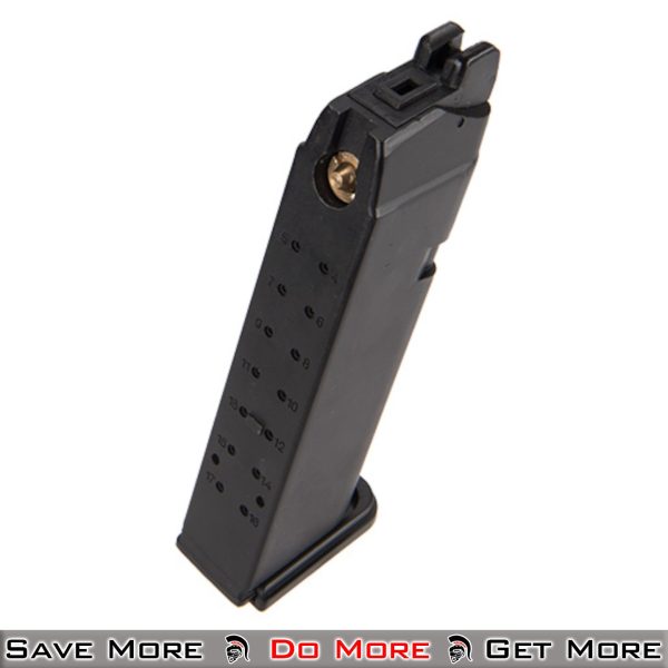 Powered G17 22rd Mag for Double Bell CO2 Airsoft Pistol Facing Right