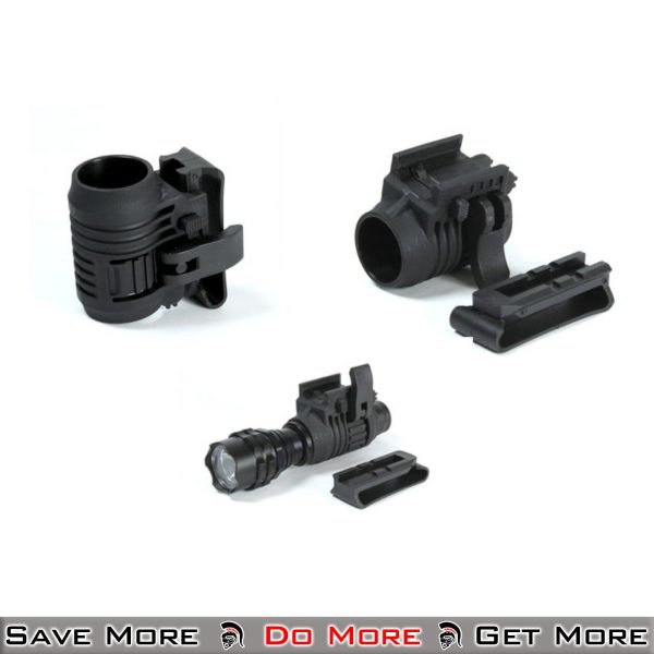 Echo 1 Flashlight Mount for Airsoft Picatinny Rail