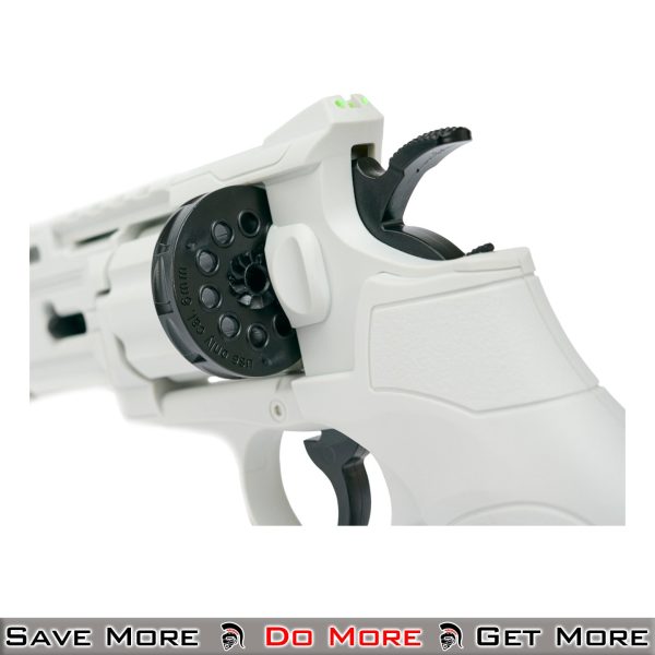 EliteForce WHITE H8R GBB Gas Airsoft Gun Training Pistol Cylinder