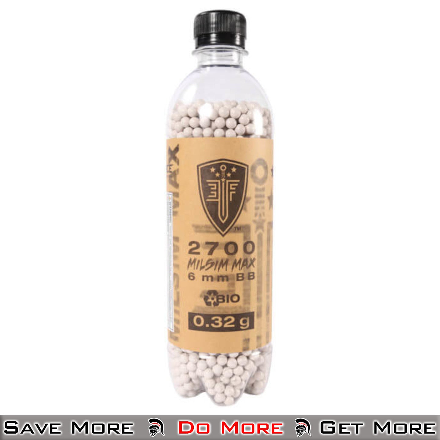 Elite Force .32g 2700 ct Premium Airsoft Ammo 6mm BBs Bottle