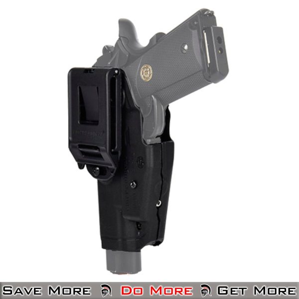 Emerson Gear Airsoft Pistol Holster w/ Belt Clip Other Side with Pistol