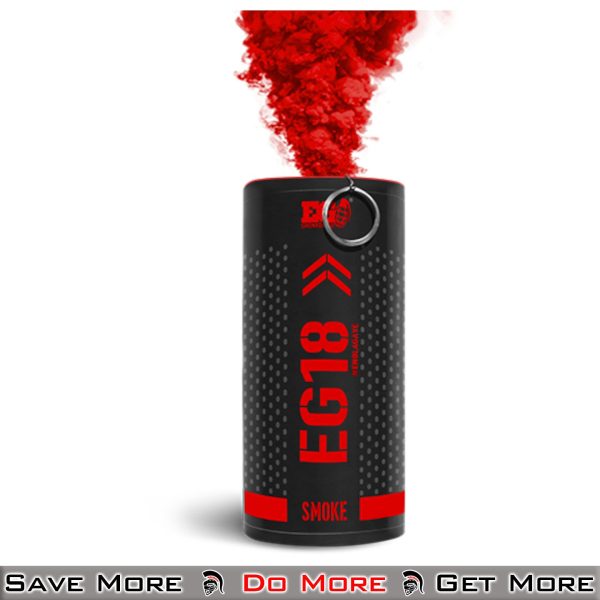 Enola Gaye EG18 Airsoft Smoke Grenades Red