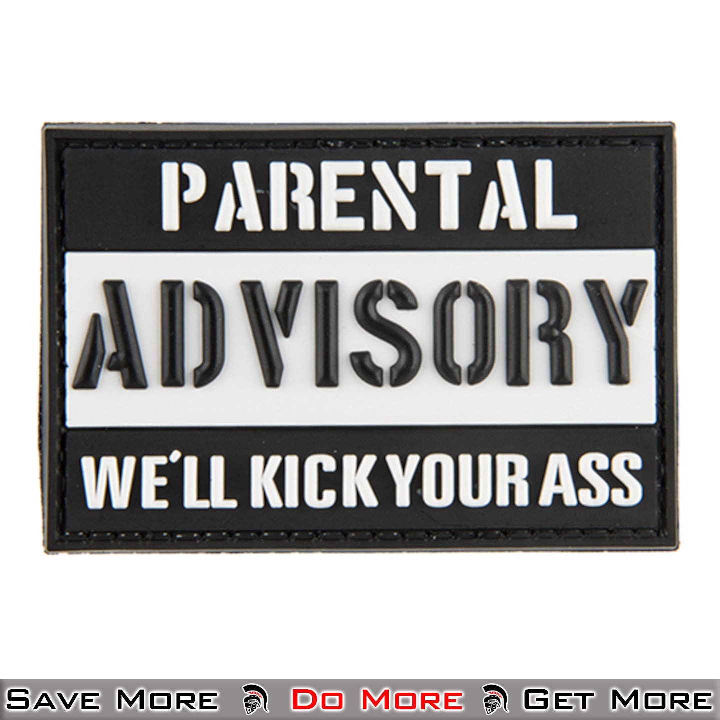 G-Force Parental Advisory PVC Morale Patch Front