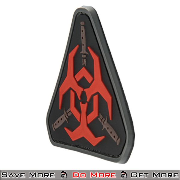 G-Force Resident Evil Biohazard PVC Morale Patch - Red Side