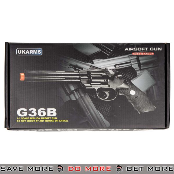 UK Arms G36B Spring Powered Airsoft Revolver