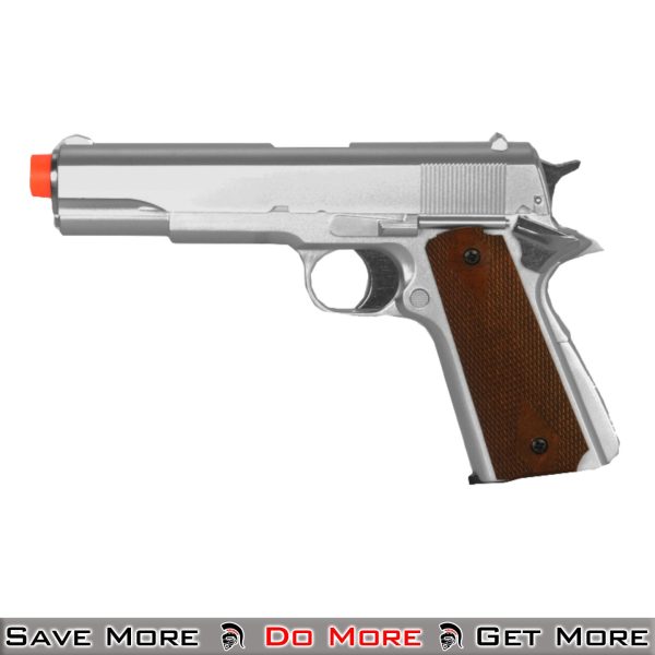 HG-121S Gas Powered Pistol (Silver) Airsoft Gun