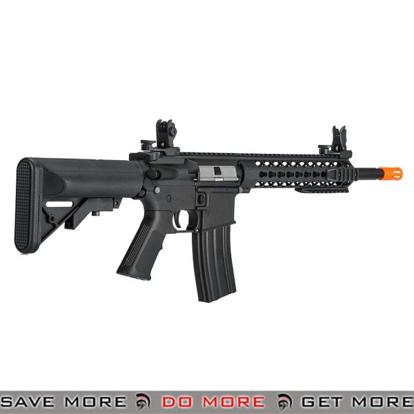 Airsoft AEG M4 Lancer Tactical 10 Inch Keymod LT-19B Black Right