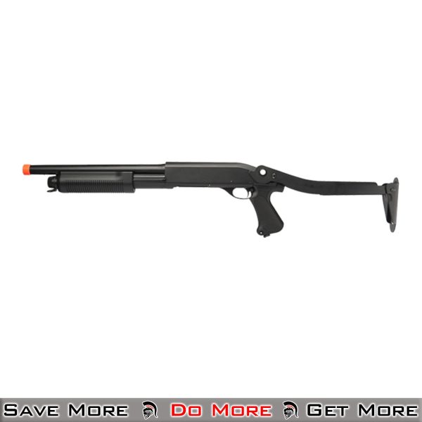 Lancer Tactical Pump Action Airsoft Spring Shotgun Left