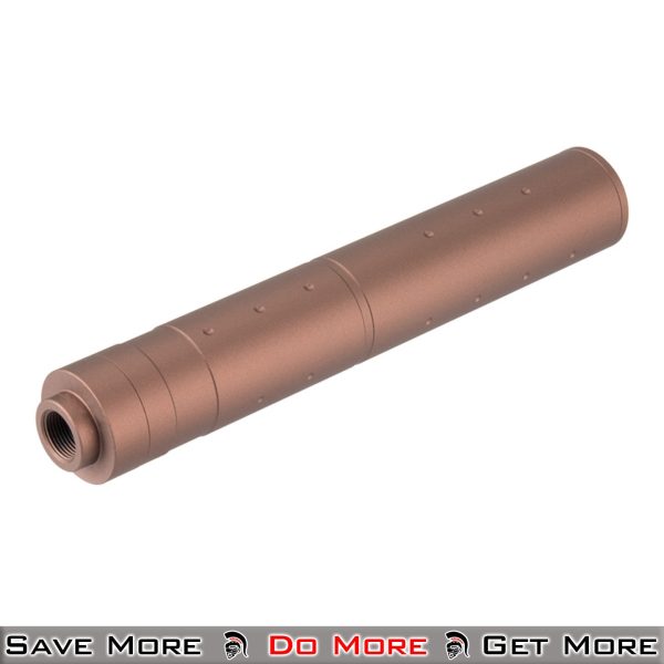 Lancer Tactical Extension Mock Suppressor Barrel Tan Angle