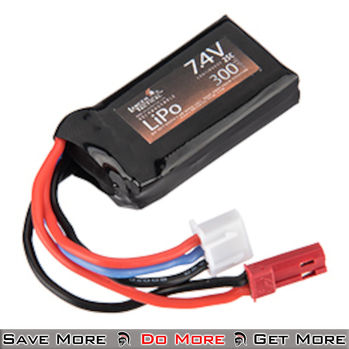 Lancer Tactical 7.4V Lipo 300Mah Compact 25C Battery