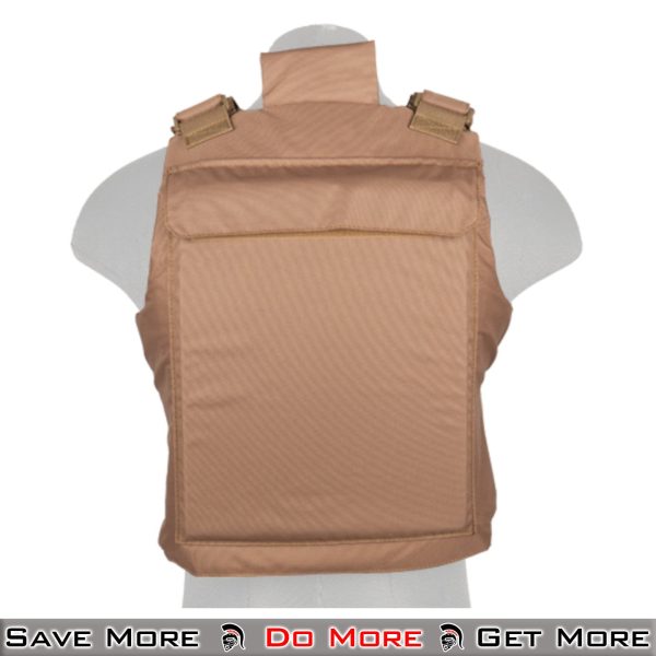 Lancer Tactical Vest Airsoft Vest Plate Carrier Back