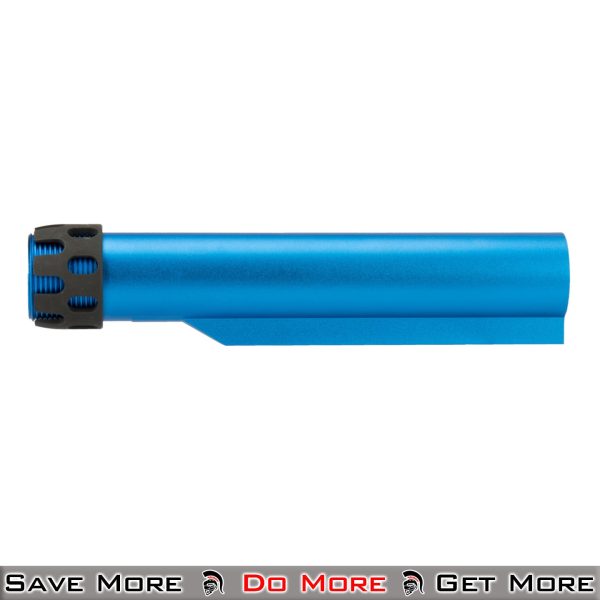 Lancer Tactical Buffer Tube for Airsoft AEG Rifles Blue Profile