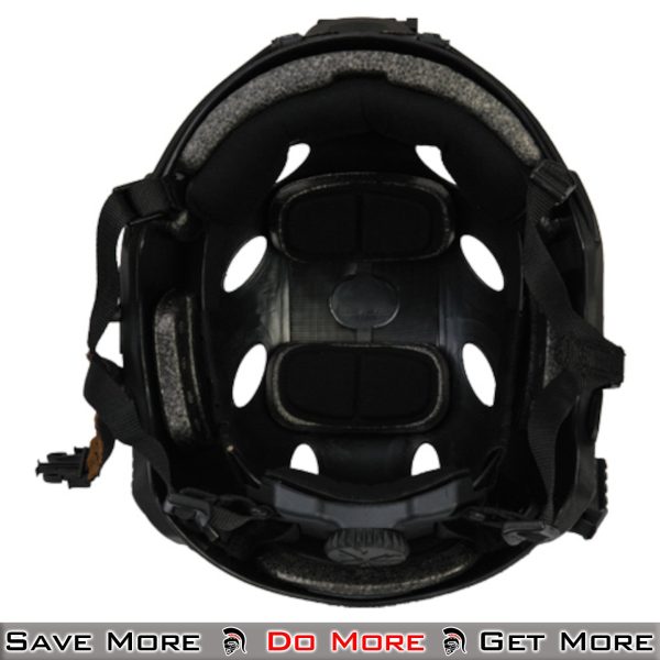 Lancer Tactical Polymer Helmet Airsoft for Protection Bottom