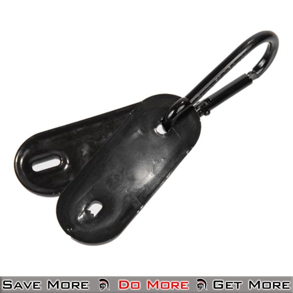 Lancer Tactical PVC O+ Blood Type Hang Tags - Black Back Side