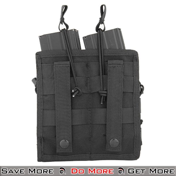 Lancer Tactical M4 / M16 Mag MOLLE Airsoft Pouches Back