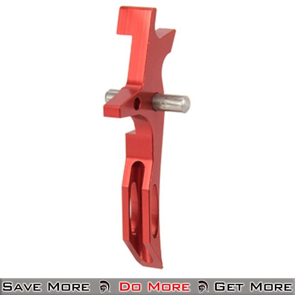 Lancer Tactical RA Style Trigger For AEG Airsoft Rifles Back Angle