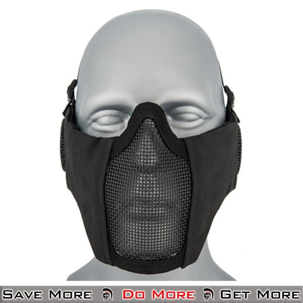 Lancer Tactical Airsoft Safety Mask for Face Protection Front