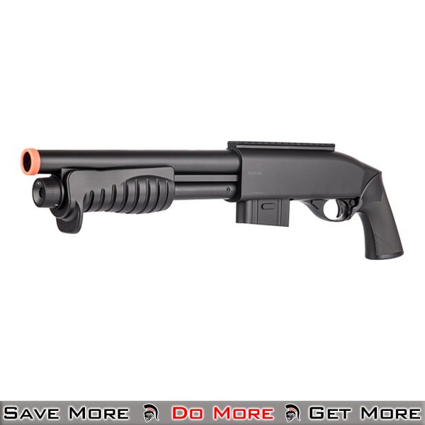 M401 Double Eagle Pump Action Airsoft Spring Shotgun Left