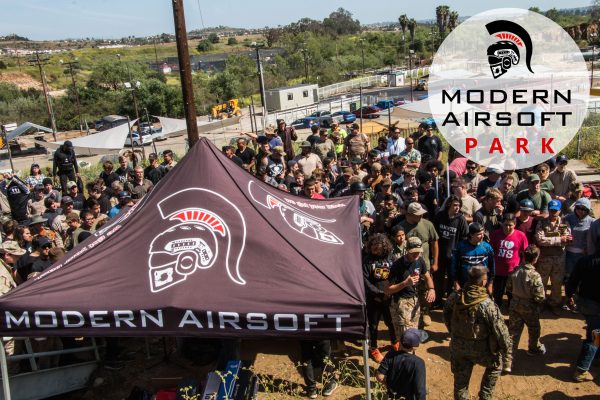 Modern Airsoft Park Summer Camp Boot Camp for Kids