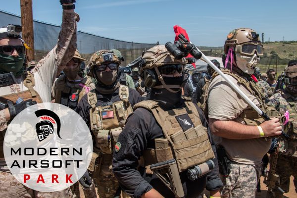 Modern Airsoft Park Summer Camp Boot Camp for Kids