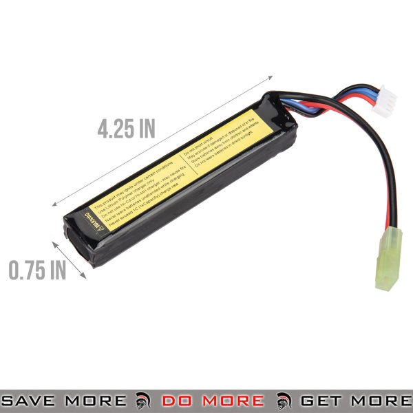 Lancer Tactical 20C 11.1V 1000 mAh Stick LiPo Battery