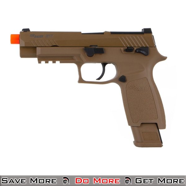 Sig Sauer M17 (Coyote) Gas Airsoft Gun Training Pistol Left