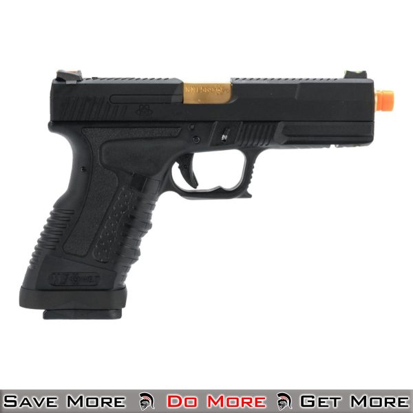 T1 Gas Blowback Airsoft GBB Gun Training Pistol Gold Right