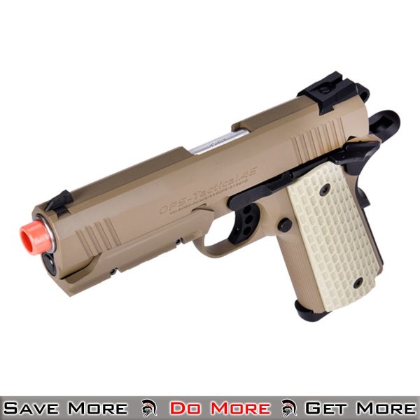 Tokyo Marui Desert GBB Gas Airsoft Gun Training Pistol Top Angle