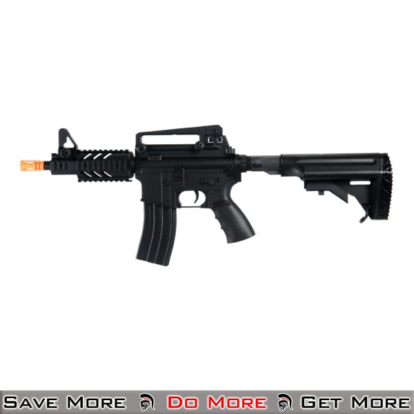 Well M4 CQB w/ Adjustable Crane Stock Airsoft AEG Rifle Facing Left