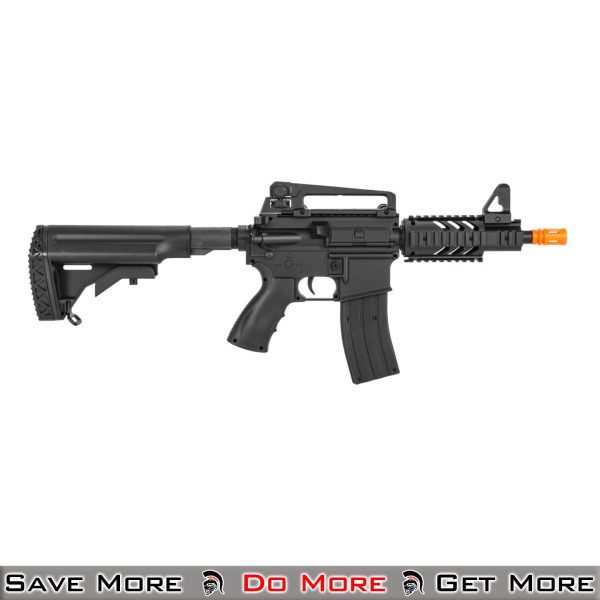 Well M4 CQB w/ Adjustable Crane Stock Airsoft AEG Rifle Facing Right